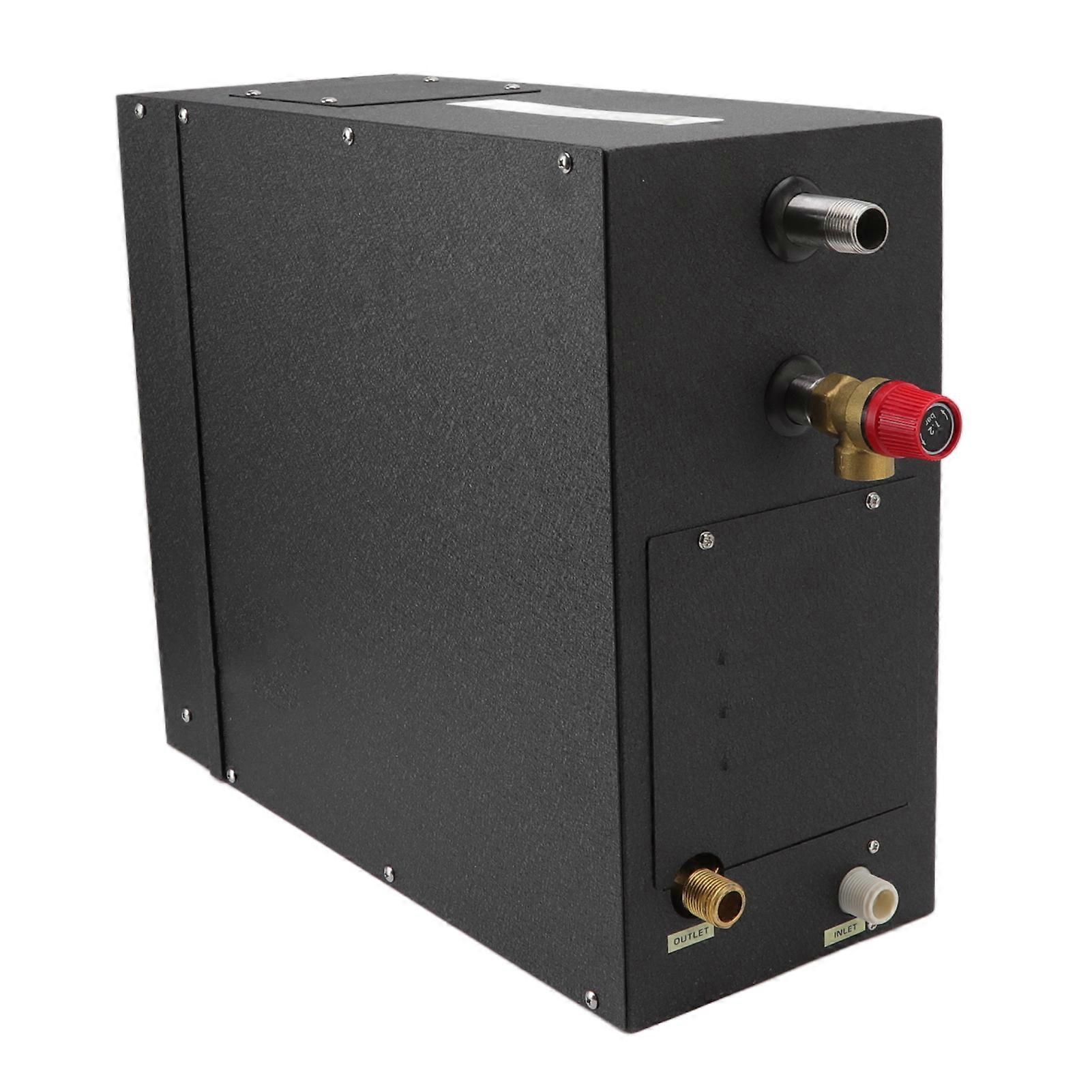 Générateur de vapeur 9KW en acier inoxydable 1.2BAR Fonction de drainage automatique Équipement du système de douche à vapeur 380V
