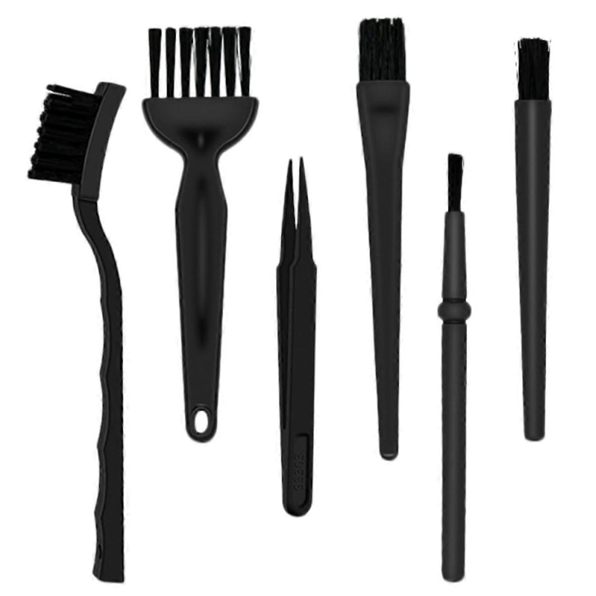 Electronics Cleaning Brush Set Antistatic Precision Brushes for PC Circuit Boards Sensitive Devices Maintenance