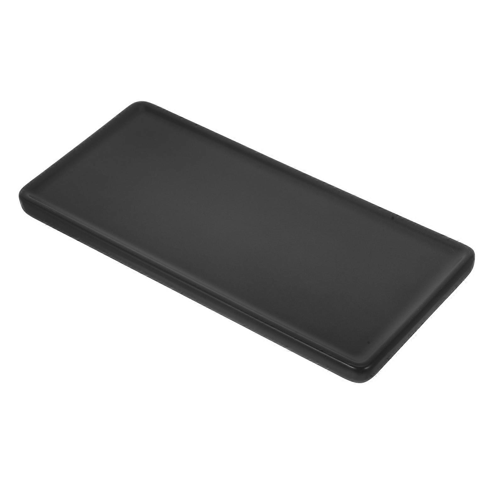 Dish Tray Sushi Dinnerware Minimalist Ceramic Serving Platter Rectangular For Sushi Desserts 20.50X9.50X1.00CM 1Set