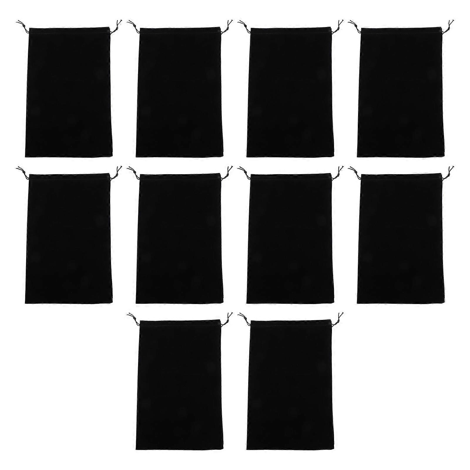 حقائب تخزين الشعر حقيبة تخزين الرباط ملحقات الشعر حامل النساء الاستخدام اليومي الفانيلا 10 قطع