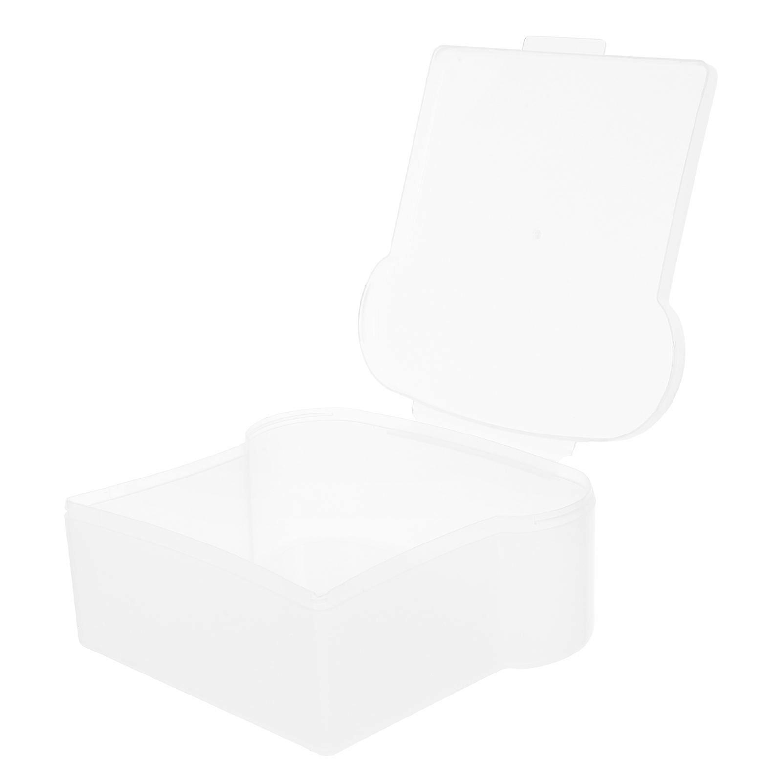 Toast Shaped Transparent Sandwich Container for Portable Lunch, Snacks, Fruits, and Meal Prep – Ideal for Office, Outdoor, and Camping Use