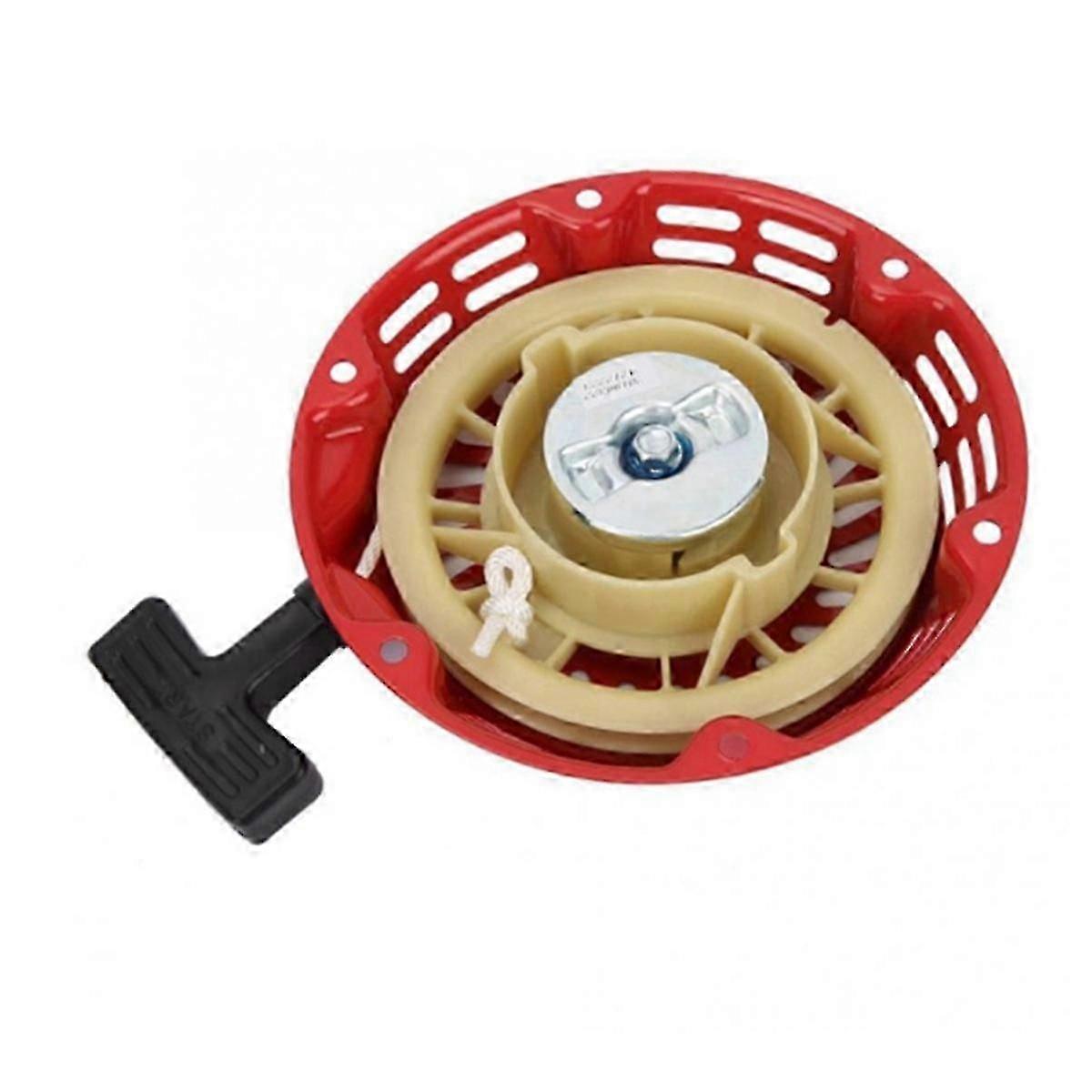 Universal 188F/190F Lawn Mower Pull Disk Starter Round Recoil Starter Generators Engine Starter Lawn Edition 0724