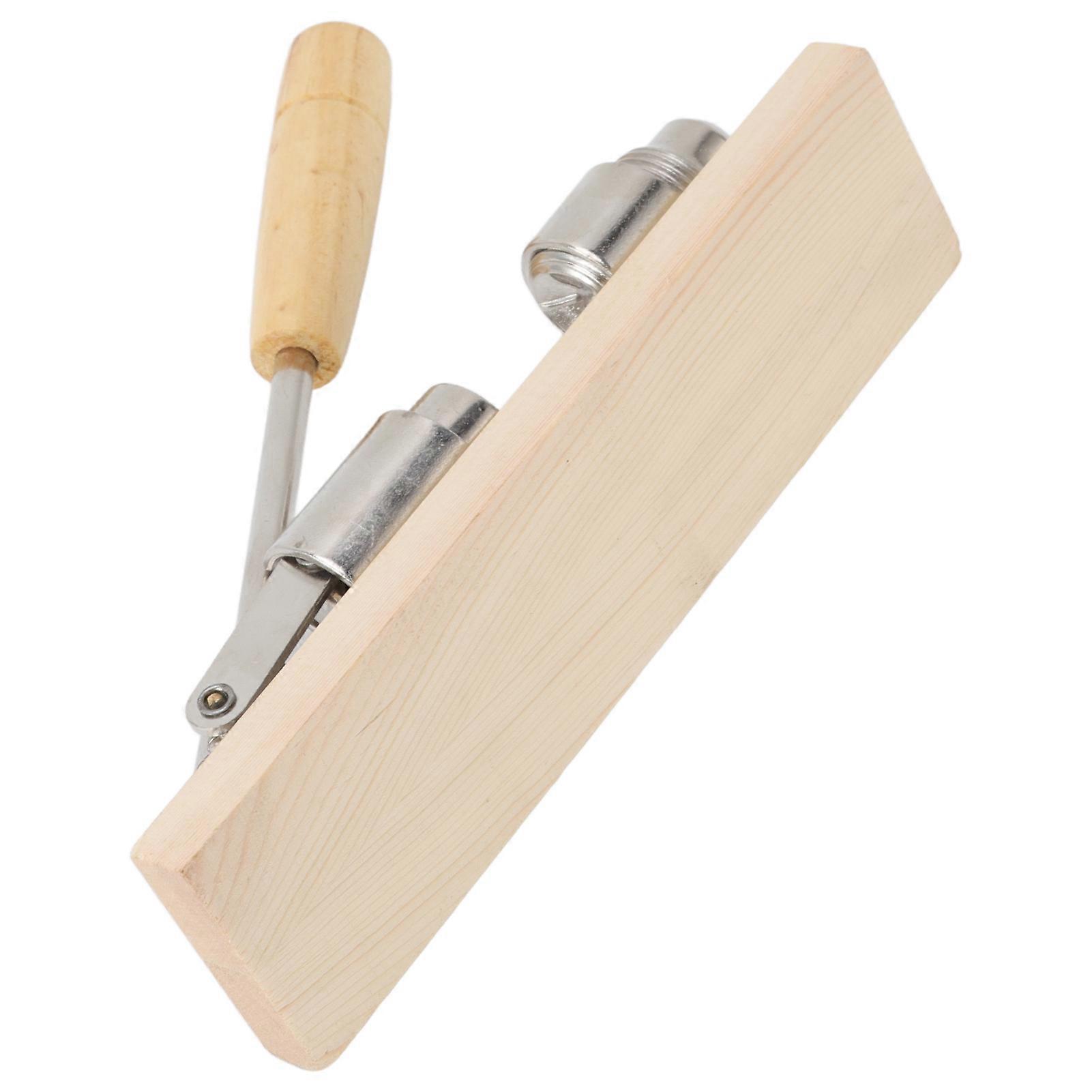 Desktop Mechanical Nut Cracker Tool Metal Walnut Pecan Opener Clip with Handle Lever Type 