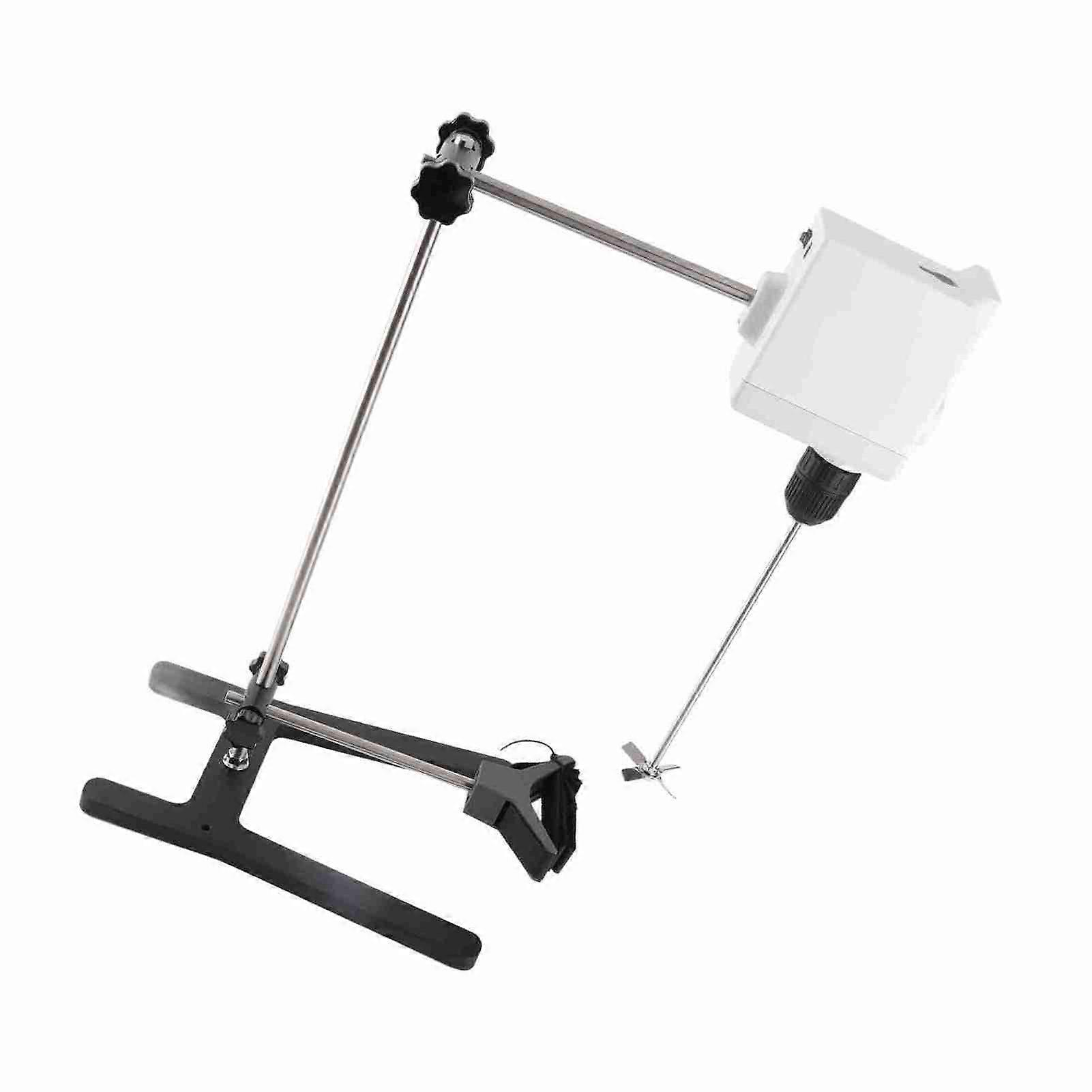 Electric Overhead Stirrer Mixer 100 to 1500rpm Maximum 10L 8000mPas LCD Display Digital Overhead Stirrer