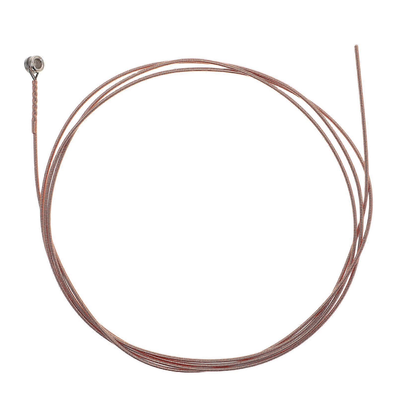 1 Pack Acoustic Guitar Strings 6 String Guitar Strings Replacement Individual Strings for Maintenance Repair Accessories