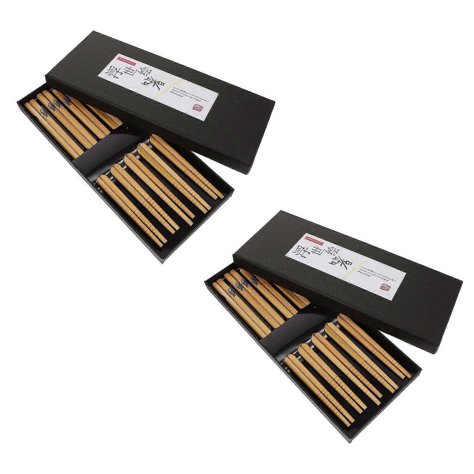 Reusable Portable Chopsticks In Assorted Color For Household Users 22.5x0.8CM Lightweight 20Pcs