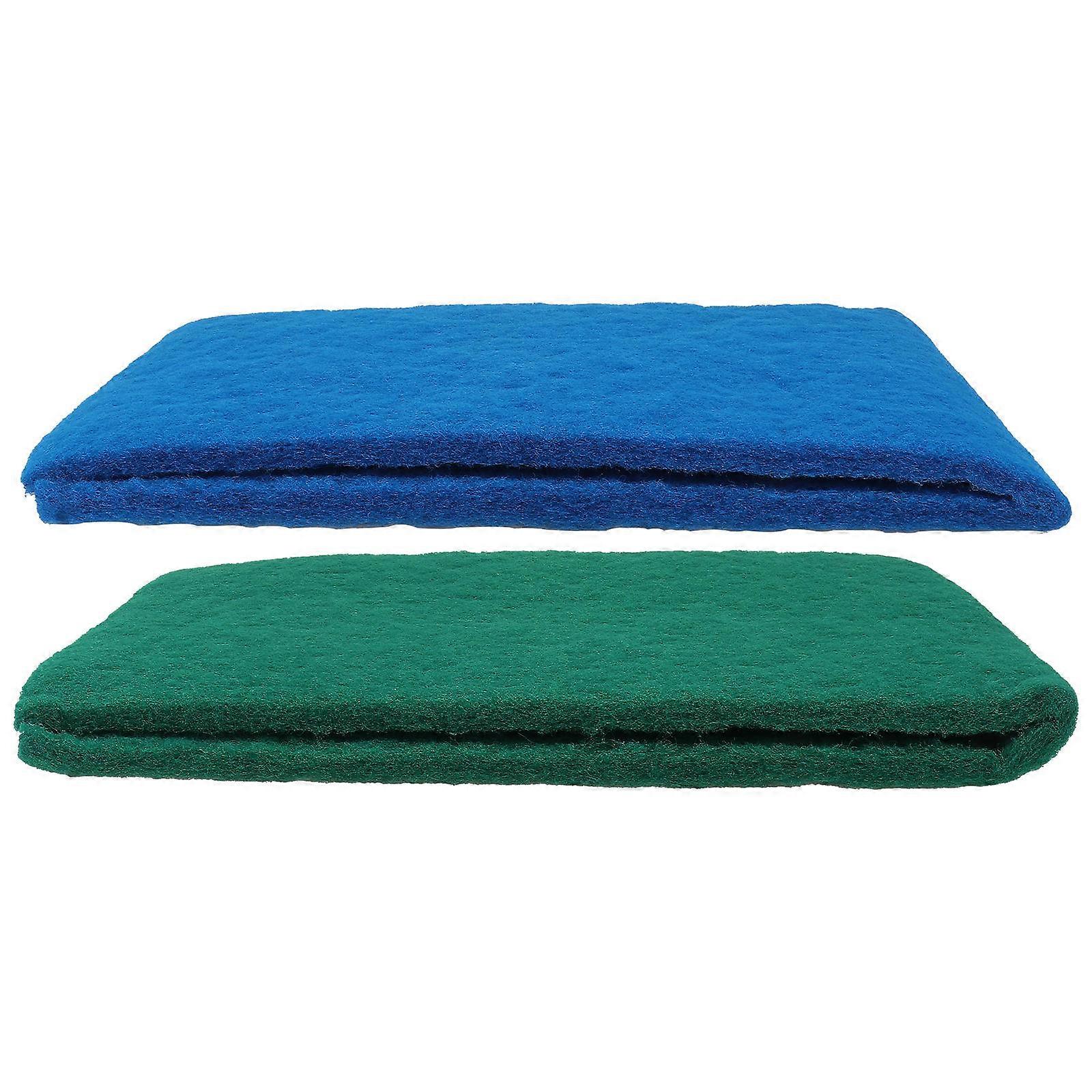 Aquarium Filter Pads 2Pack designed For Effective Water Filtration In Fish Tanks With 90x30cm Size And High Density