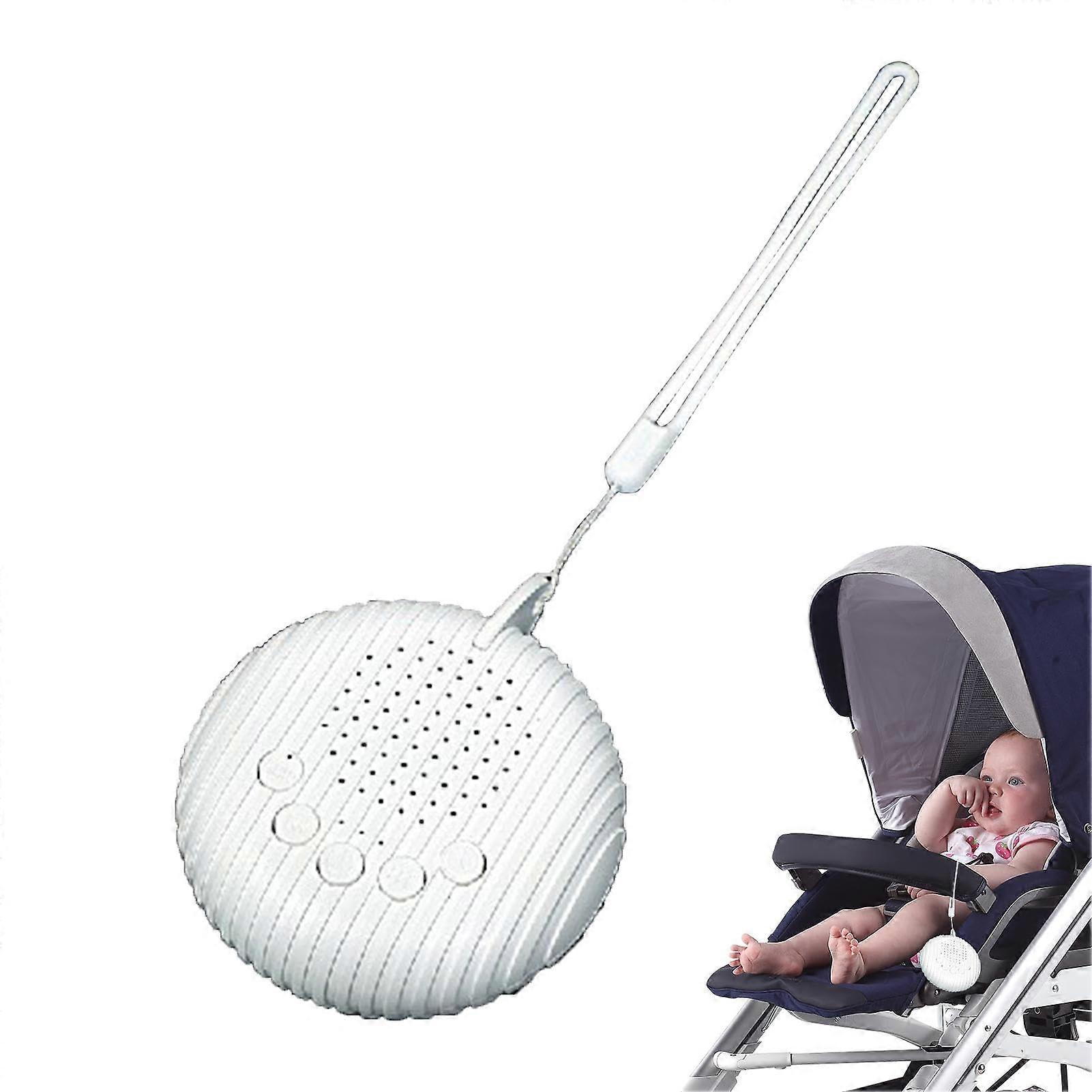 White Noise Machine Baby, Portable Sound Machine for Sleep Aid, White Noise Generator with Soothing Sounds and Night Light