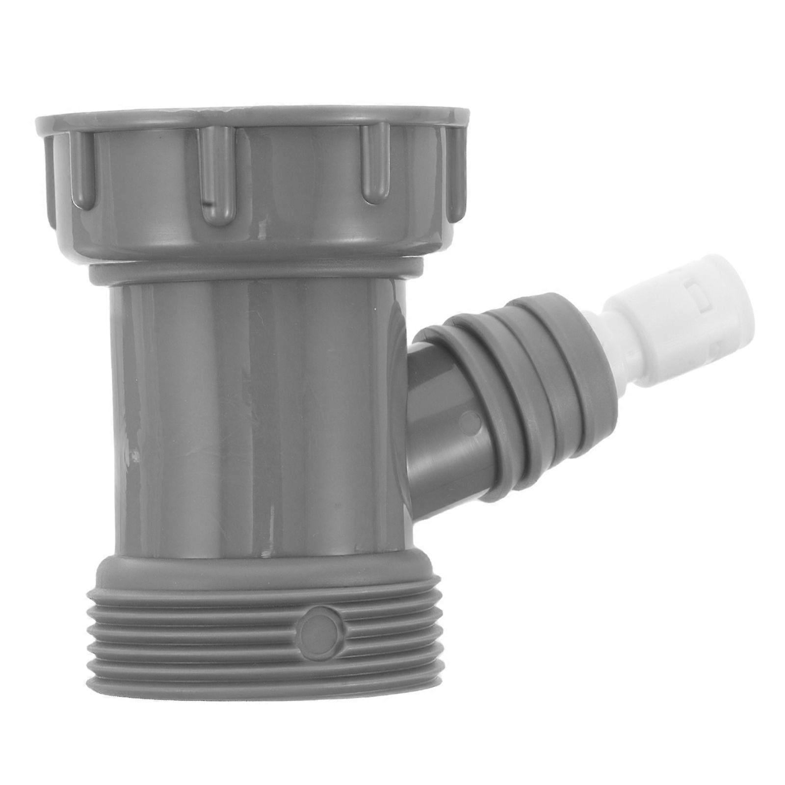Kitchen Sink Drain Pipe Adapter 45 MM Y-Shaped Filter Connector Wastewater Outlet External Thread Internal Thread Connector With Dishwasher Input Ligh