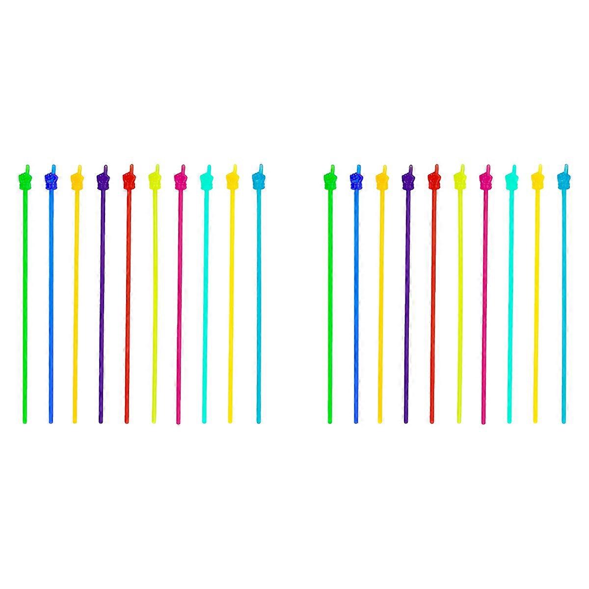 20 PCS Mini Hand Pointers Teachers Pointer Classroom and Presentation Finger Pointer Resin Finger Po