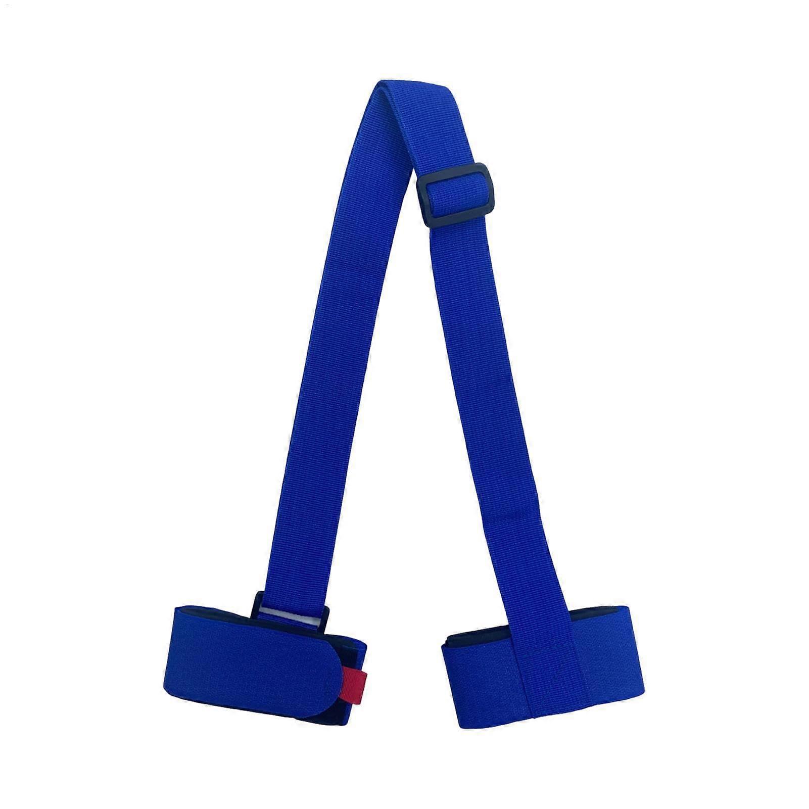 Shoulder Ski Straps – Ski Strap and Pole Carrier Adjustable Ski Straps for Children, Blue