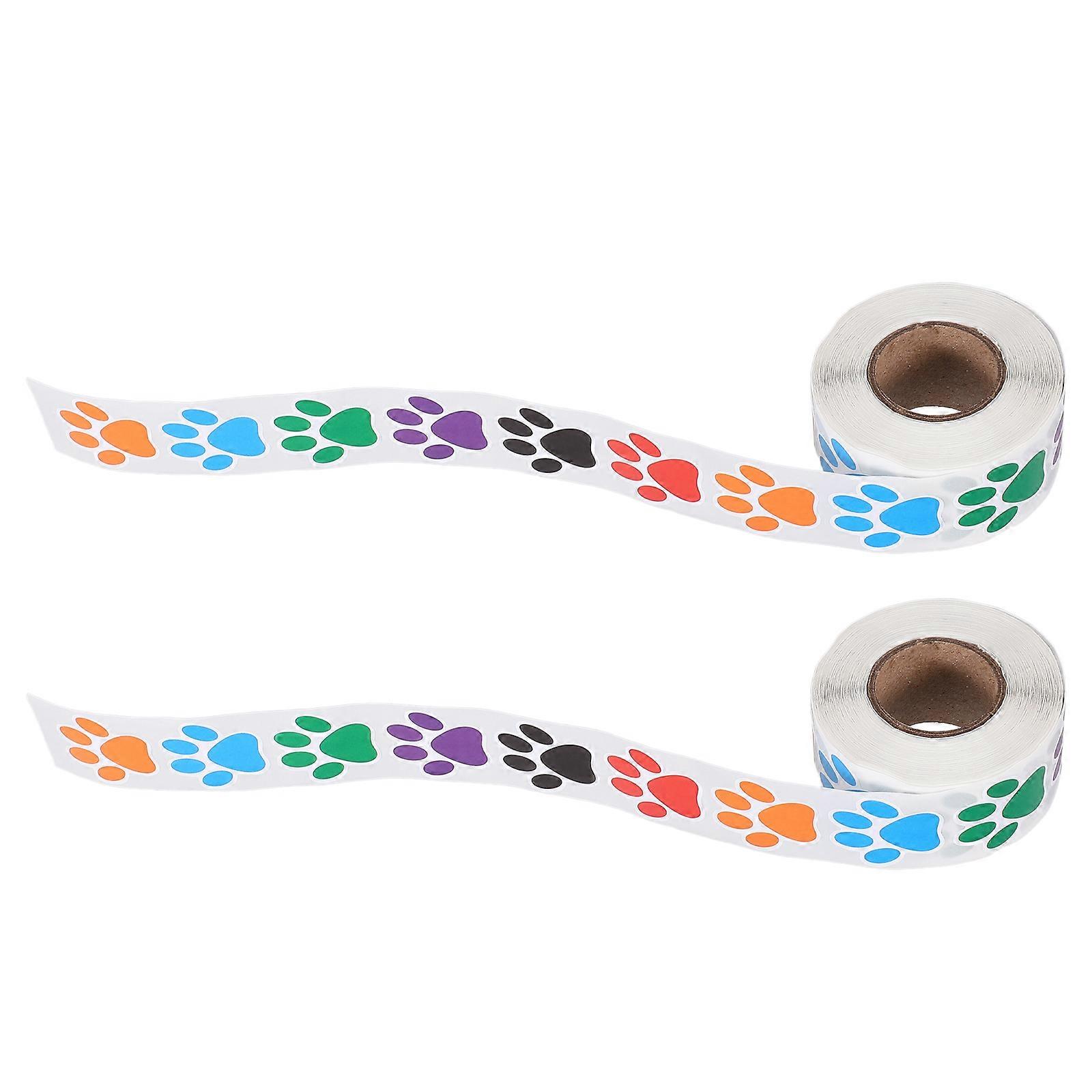 It sounds like you're referring to or listing **Puppy Paw Print Stickers** — a fun and versatile product often used for labeling, decoration, or