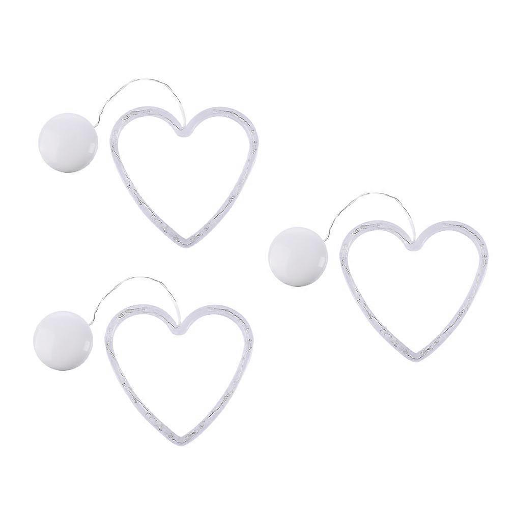 Great! Here's a well structured product description for your **3pcs Heart Shaped LED Suction Cup Lights**:

 

### 🌟 3pcs Heart Shaped LED Suction