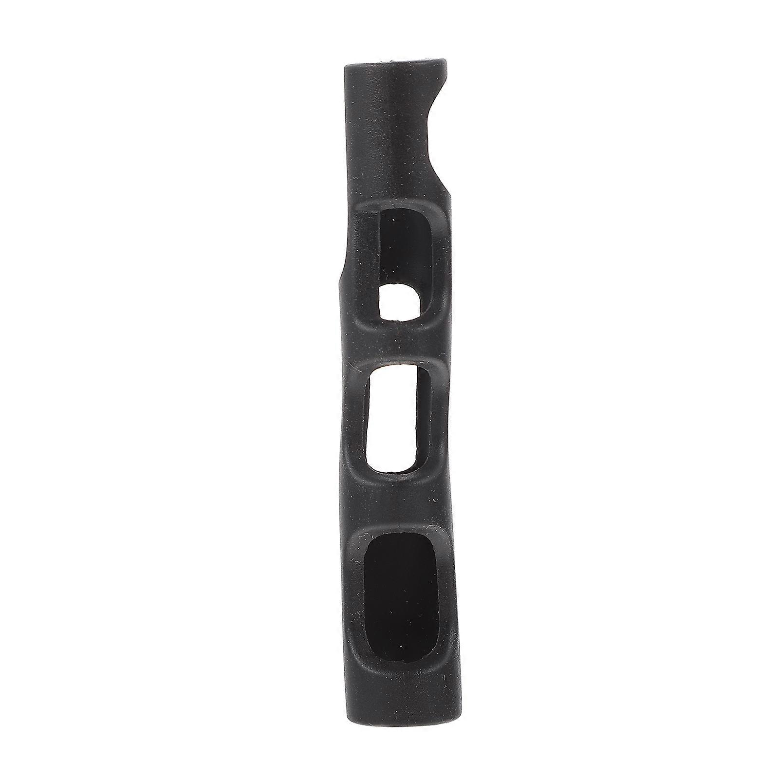 Bow Straightener for Violin Use Made of Rubber Black Scientific Design 1pc