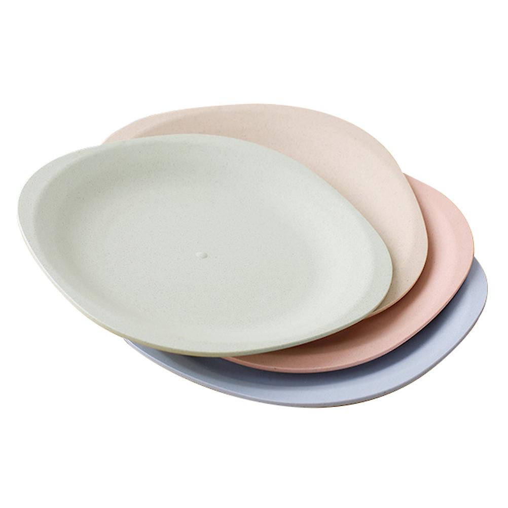Assorted Color Storage Plate for Kitchen Use Made of Strong PP Material 4 Pieces