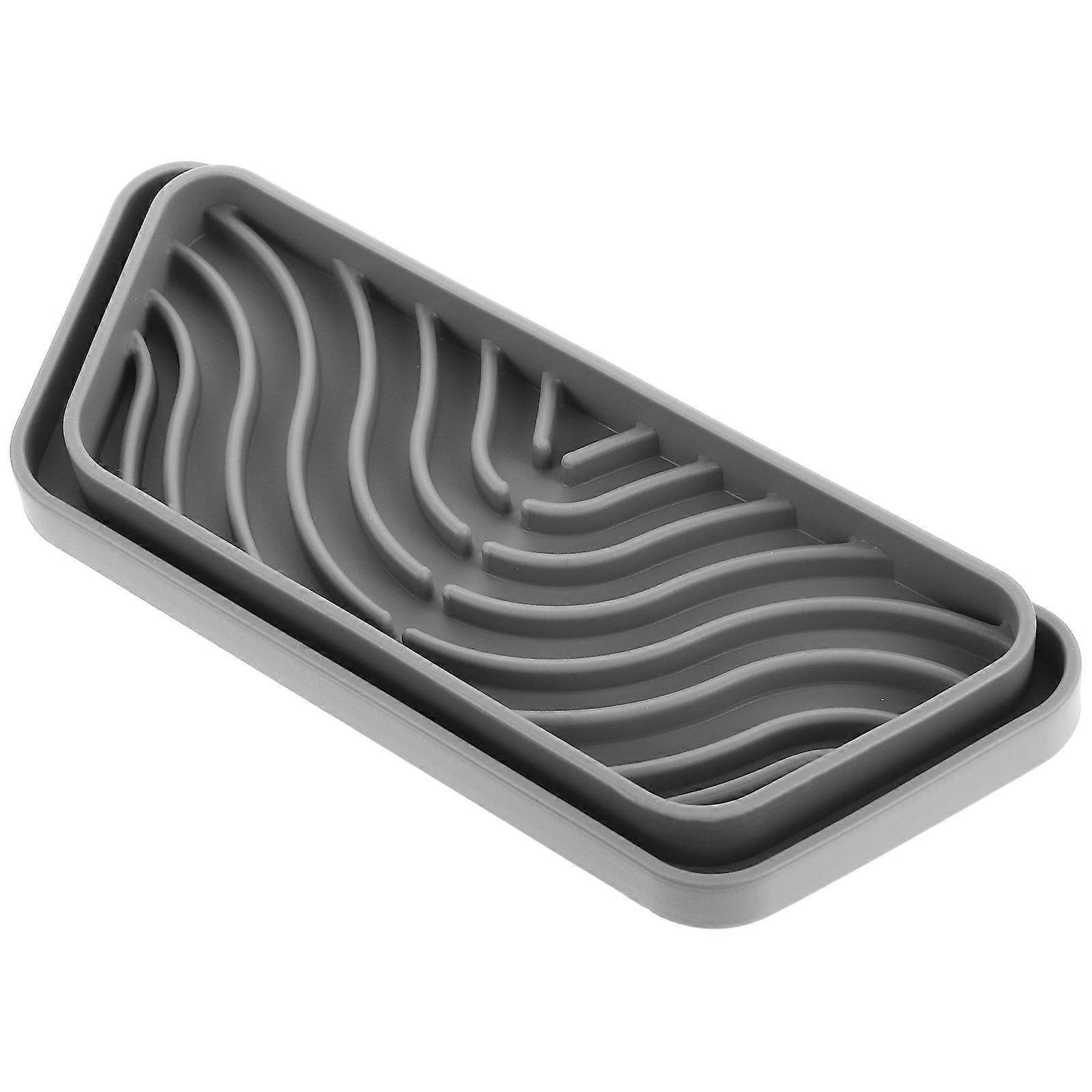Silicone Drip Catcher Perfect For Coffee Machines Grey 1Pcs Drip Collection