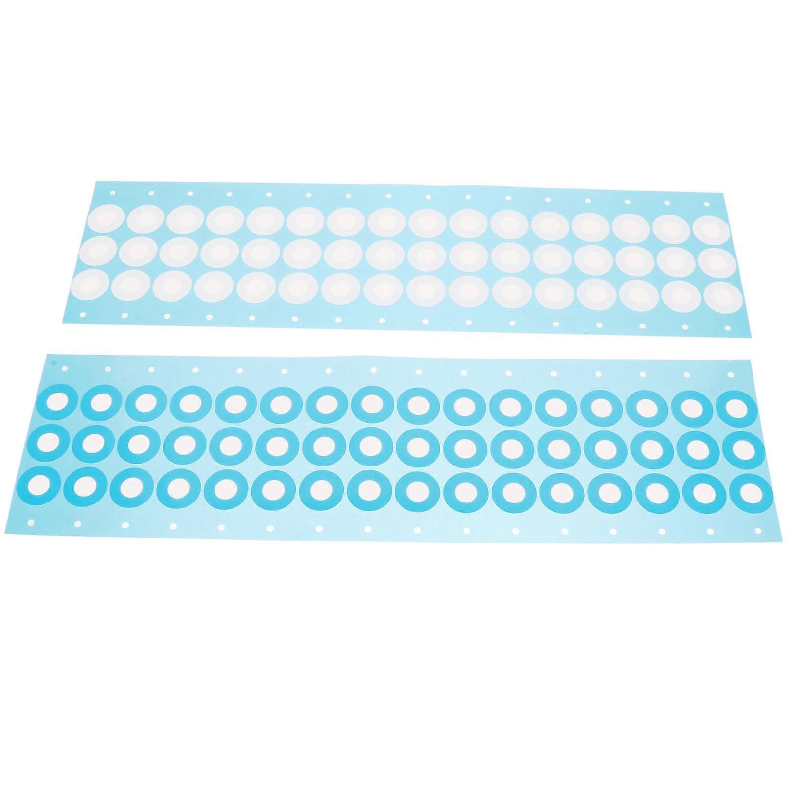 Breathable Membrane for Bottle Lids with EPTFE Material 2 Sheets Sky-blue