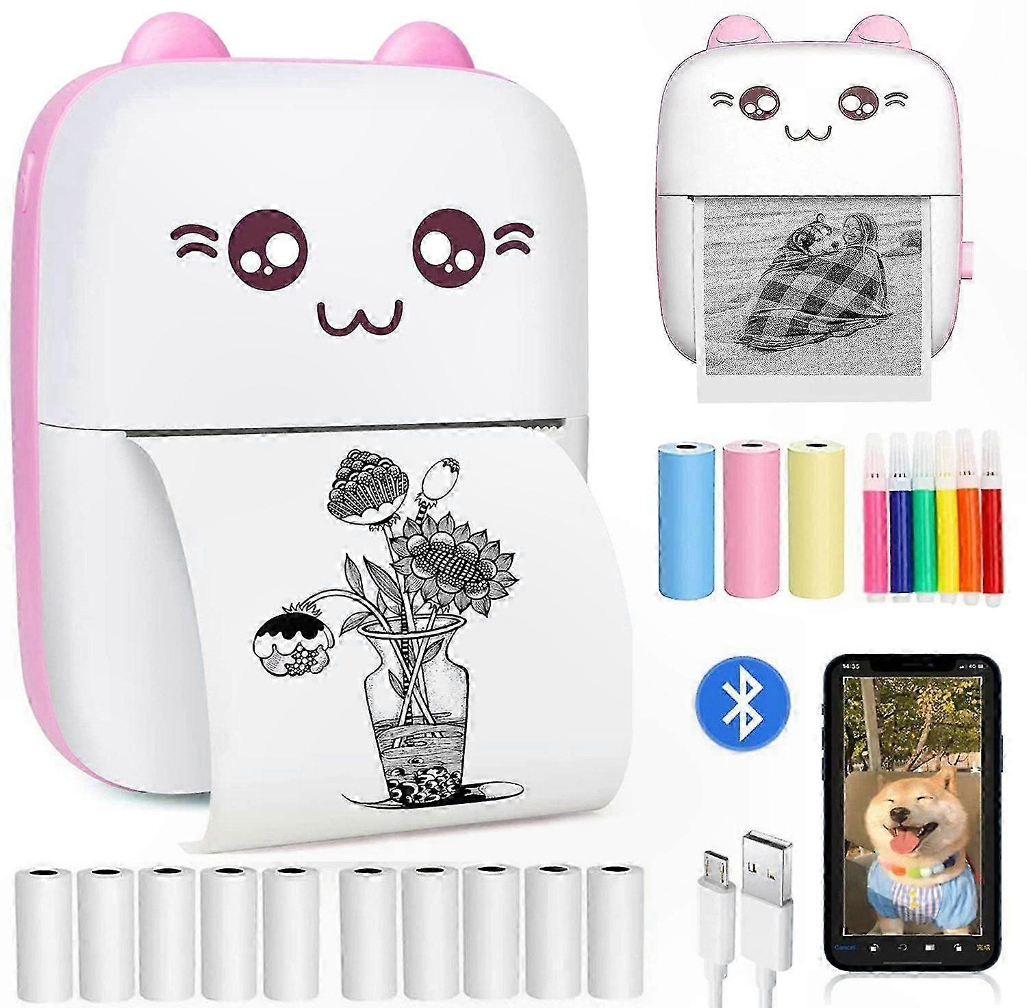 Bluetooth Label Printer for iOS and Android Devices with Thermal Printing Technology