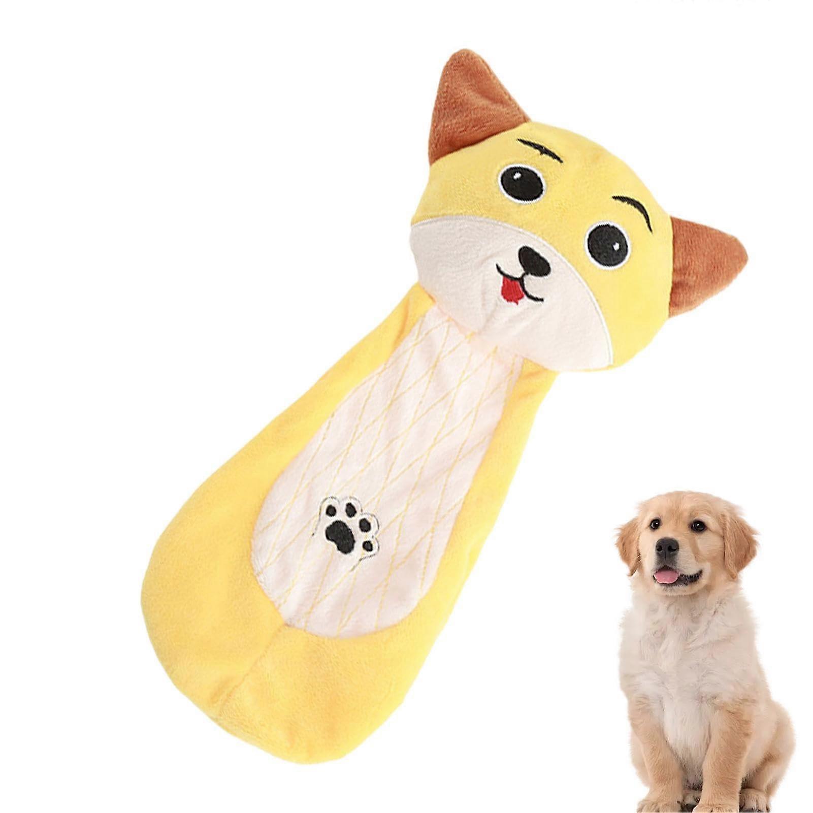 Plush Toy for Dogs Interactive Dog Toy With Sound Soft Plush No Biting Safe Pet Supplies for Small and Medium Dogs