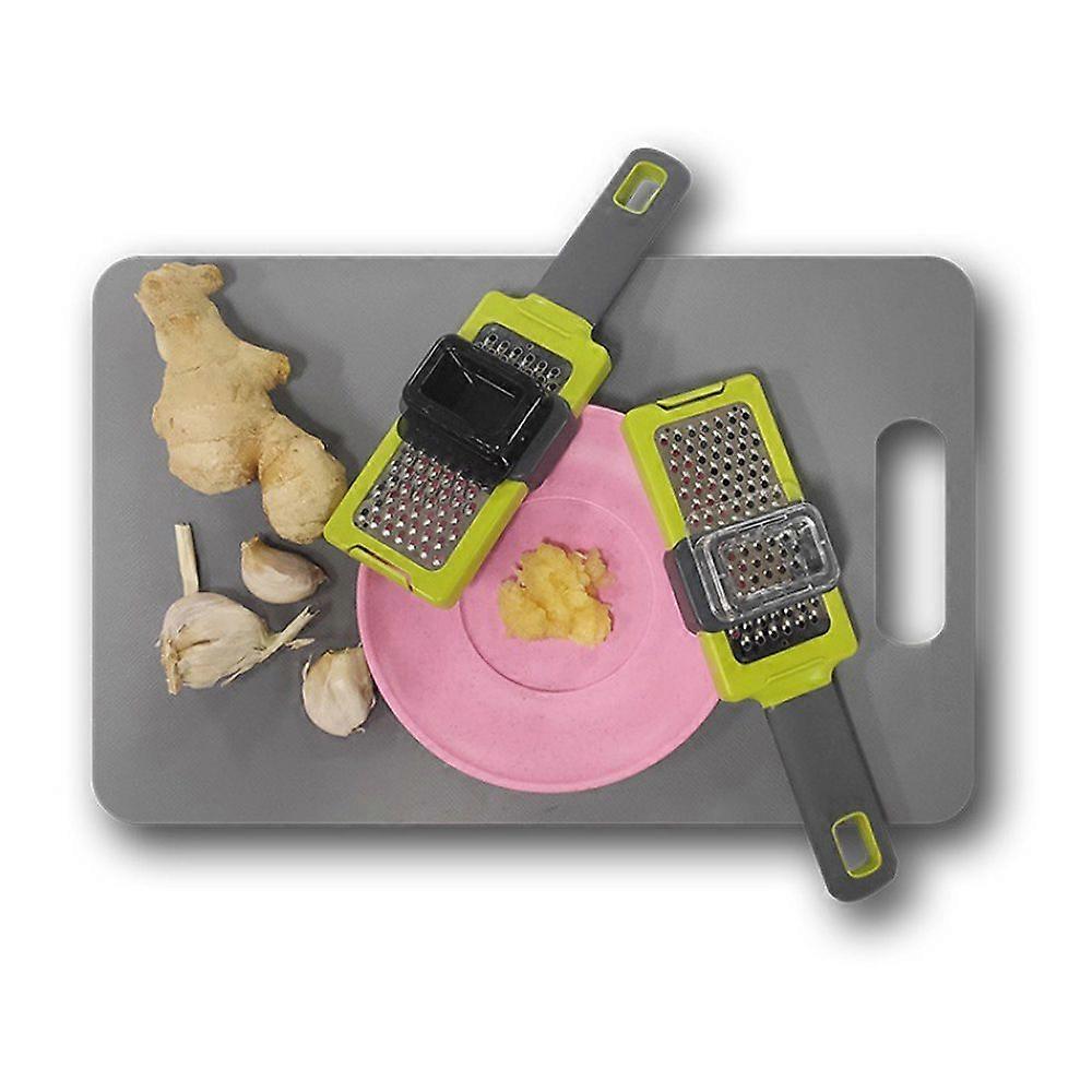 Garlic Chopper Multifunctional Garlic Slicing and Mincing Tool Manual Mini Garlic Masher Garlic Grinder Kitchen Cooking Helper