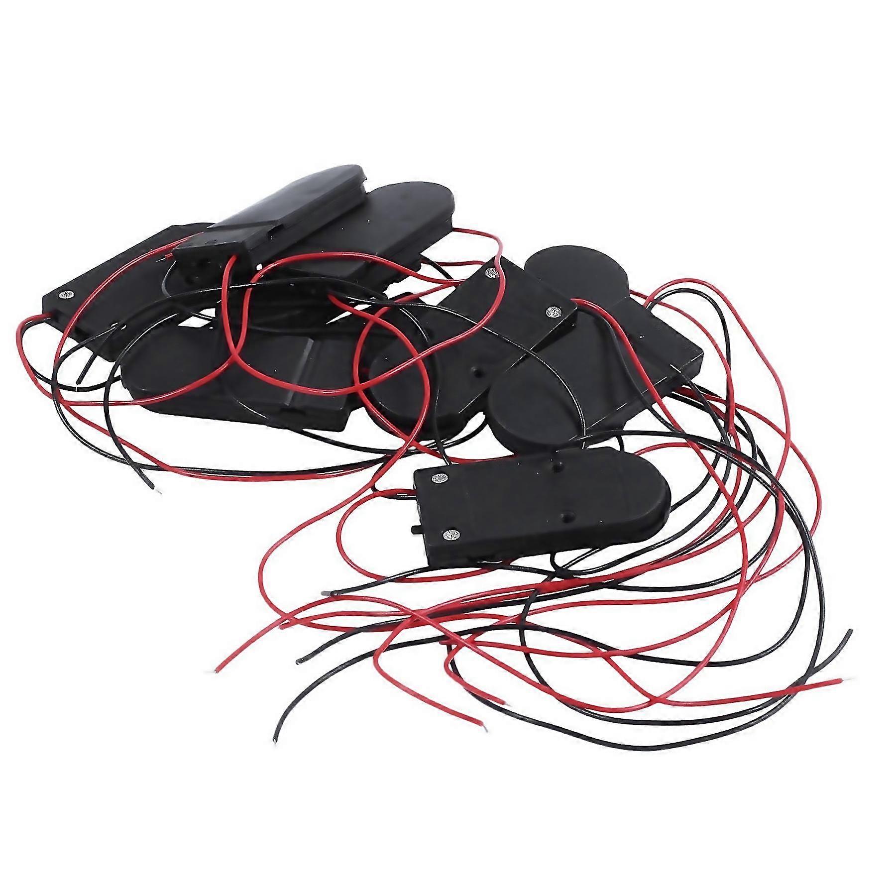 For 10 pcs onoff switch 2 x 3v cr2032 cell button battery holder for
