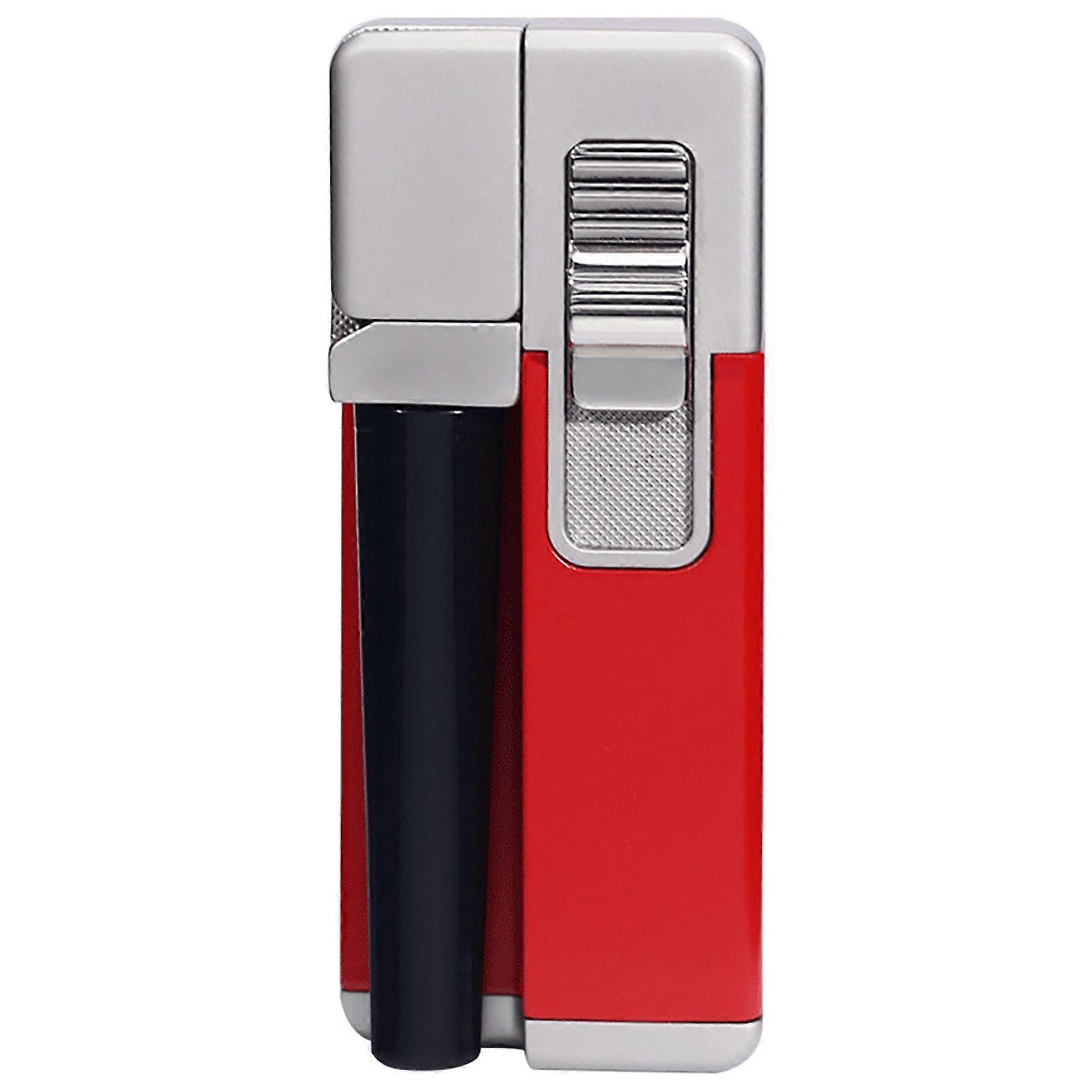 Multifunctionall Pipe Lighter Soft Flame Refillable Windproof Butane Lighters Portable Lighters for Men