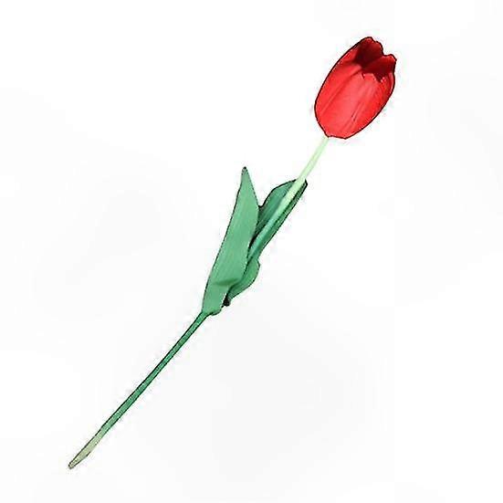 Silk Tulip Wedding Bouquet with Realistic Latex Touch for Home Decor and Special Occasions
