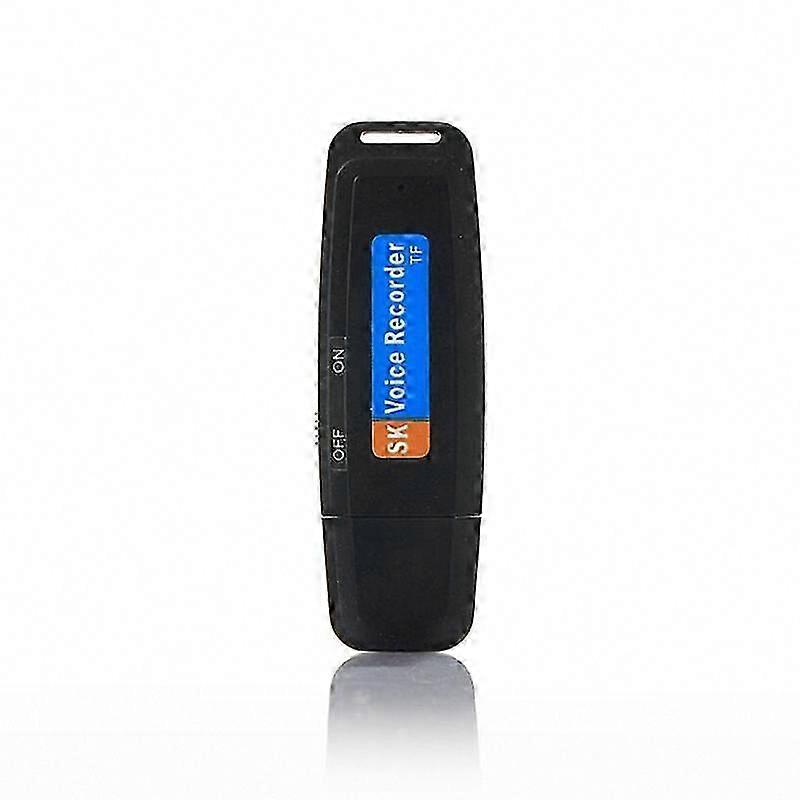 USB Flash Drive Digital Audio Recorder Pen with Micro-TF Slot Up to 32GB