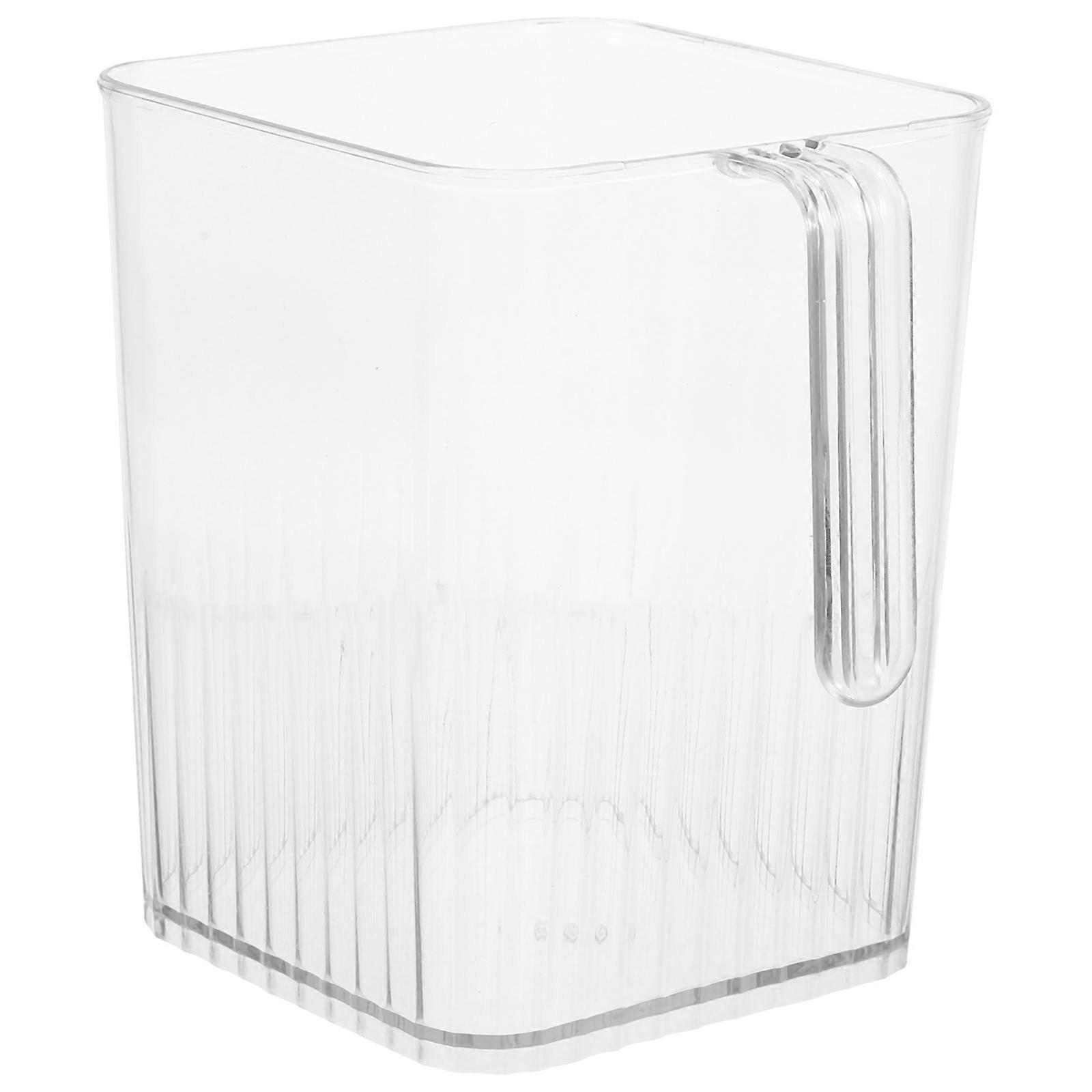 Daily Item Organization Storage Box for Freezer Kitchen Pantry Transparent Pet with 1Pack