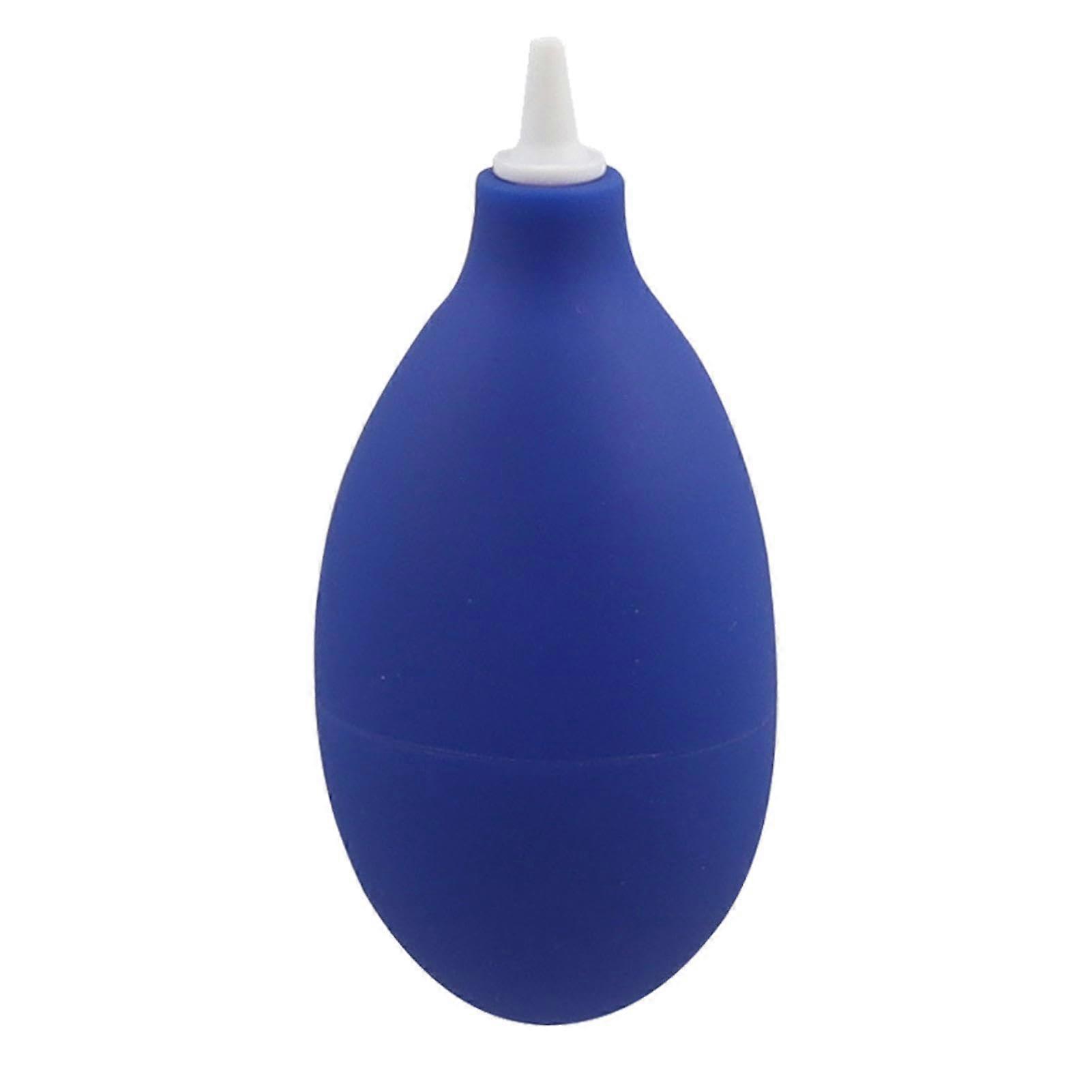 Keyboard Dust Remover Blower Portable Air Duster Oval Shape Air Duster Keyboard Blower For Dusting Dirty Resistant Oval PC Cleaner Blue