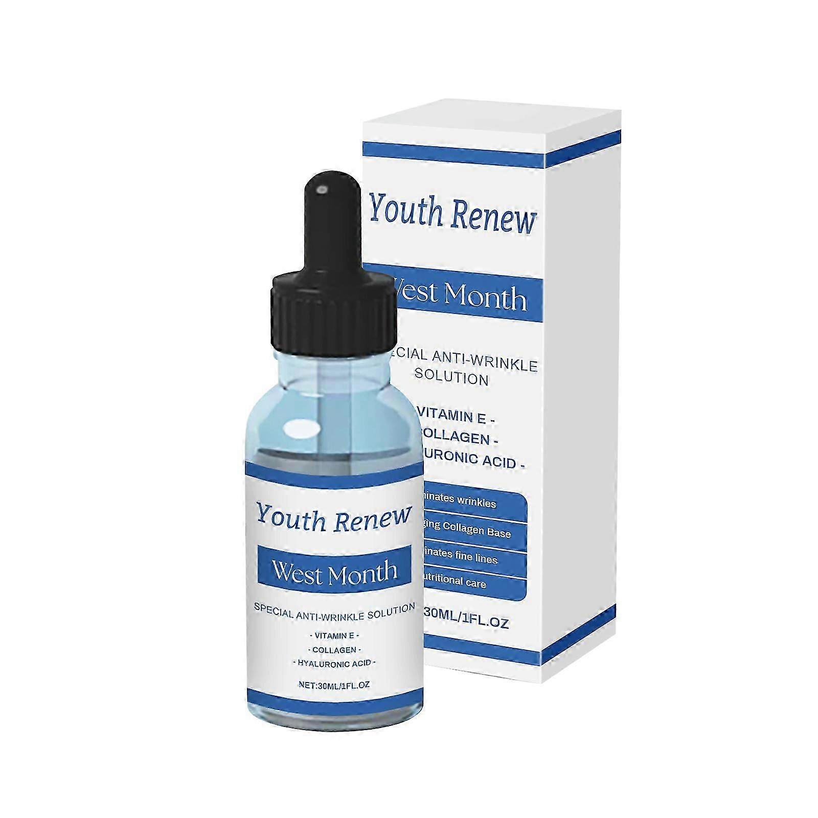 West&Month Hydrating Anti-Wrinkle Essence Face Firming and Repairing Essence for Enhanced Skin Elasticity and Hydration