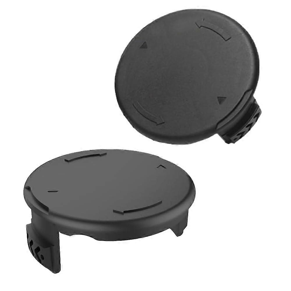 Trimmer Spool Caps 2-Piece Replacement Spool Cover Caps Compatible With Bosch EasyGrassCut 18 23 26