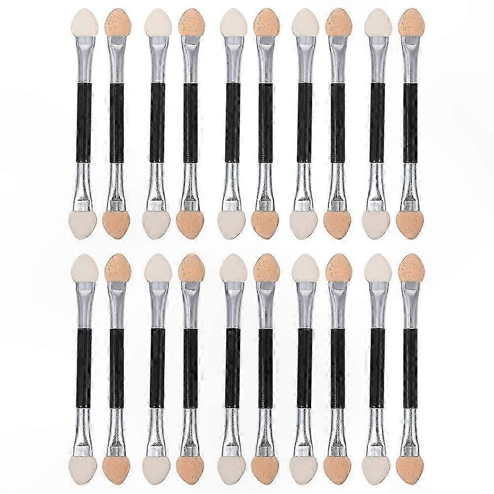30-Pack Eyeshadow Stick Brushes for Effortless Makeup Application
