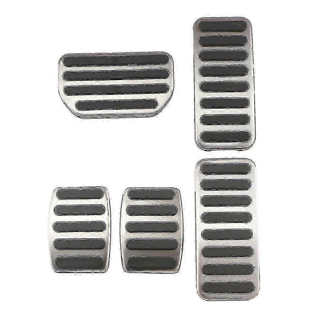 Premium Stainless Steel Car Pedal Covers for Suzuki Models, UK Style Upgrade