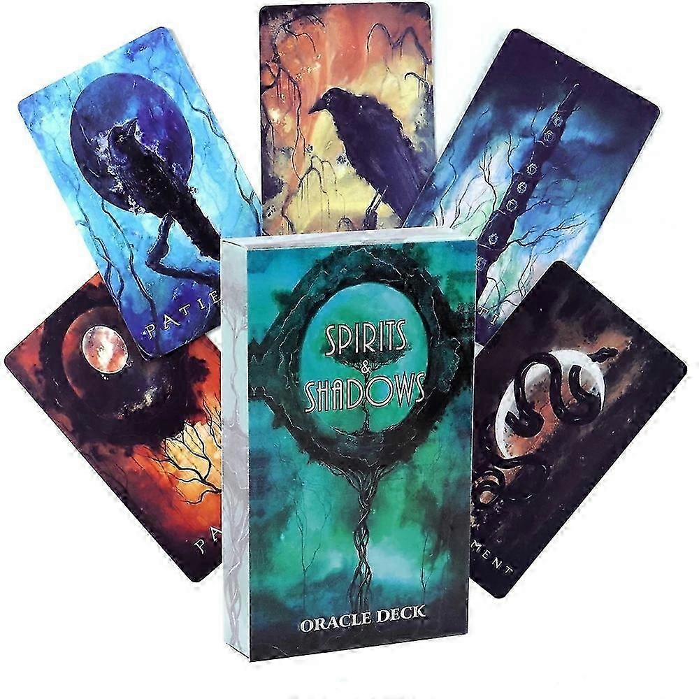 A Spirits Shadows Oracle Cards: Intuitive Divination Guide