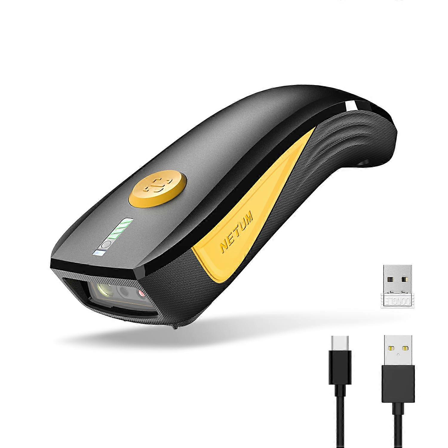 CS7501 QR Code Scanner Bluetooth 1D 2D Barcode Reader For Inventory Management Portable Cordless Scanner For Tablets