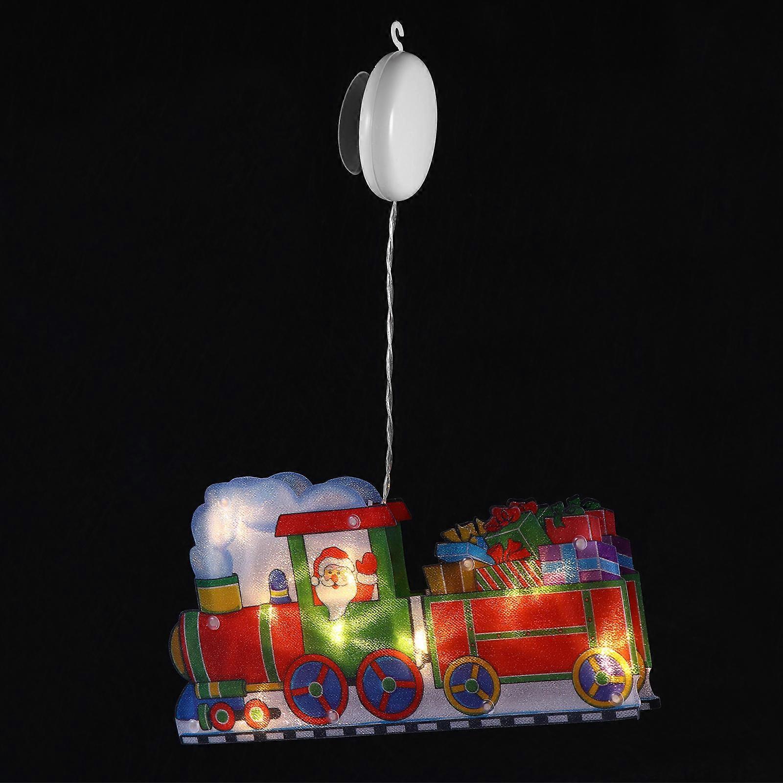 LED Light Curtain Lights With Suction Cup Mounting Design Christmas Themed Suitable For Party Atmosphere 1Set