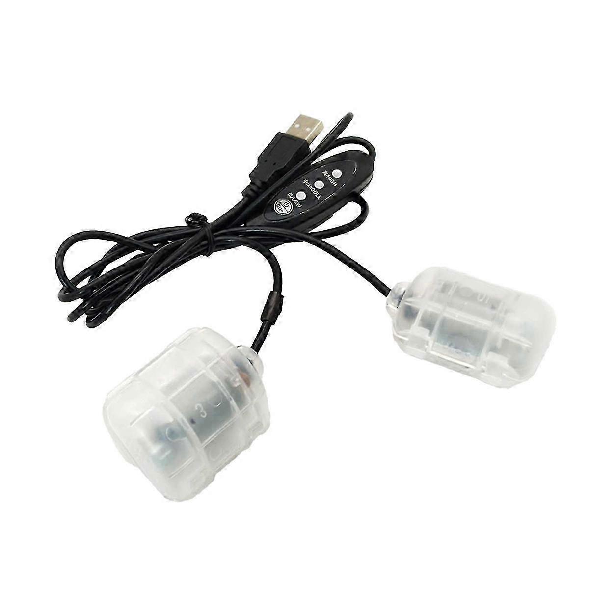 USB Three Speed Regulation Vibration Massage Motor One to Two 5V