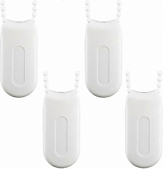 White Plastic Curtain Cord Weights for Roller Blinds Replacement Accessory Handles Chain Weight Set of 4 Pieces Blind Cord Weight Solution