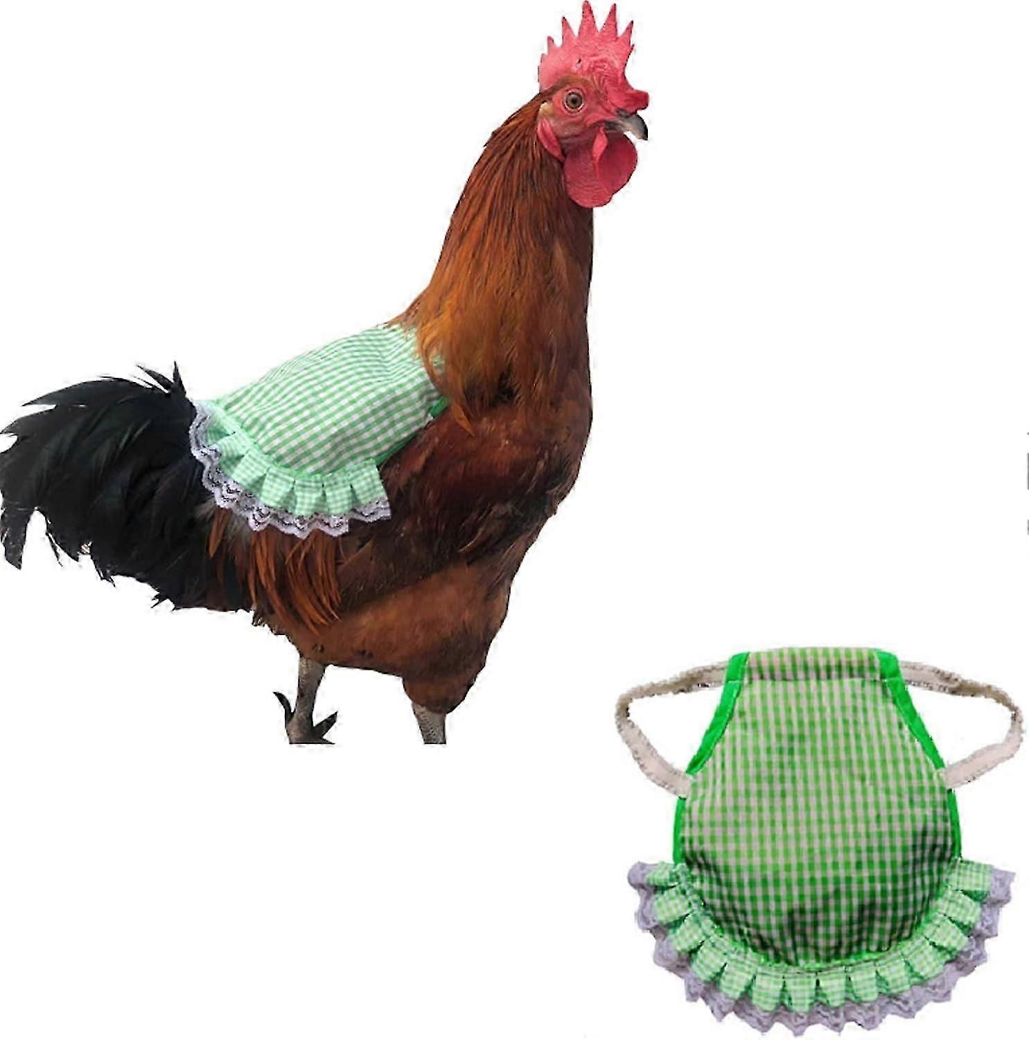 <d>Hen Saddle Apron - Back Protector for Chickens