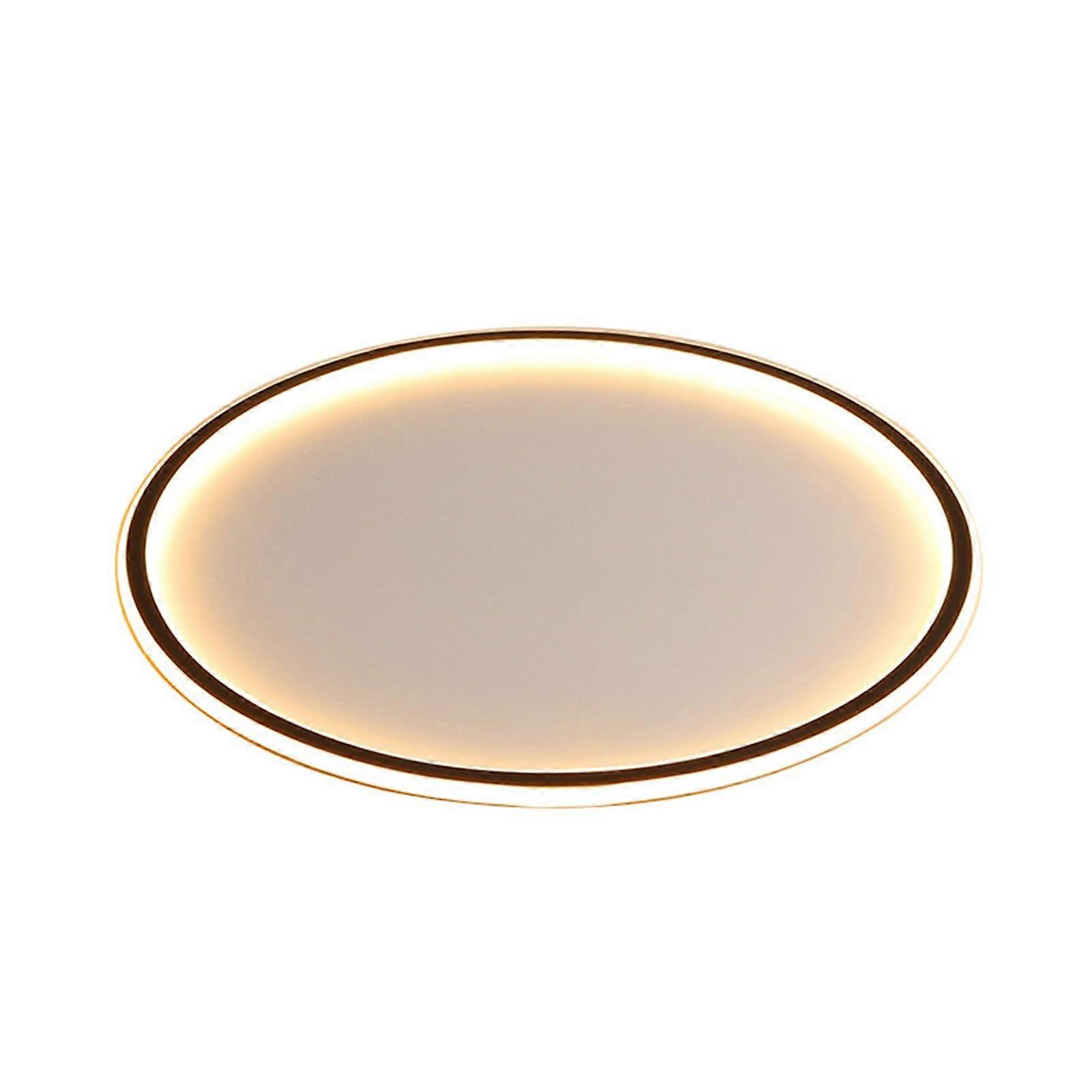 Close To Ceiling Lights Modern Round Ultrathin Minimalist LED Ceiling Lamp 3-Color Temperature Flush Mount Living Room