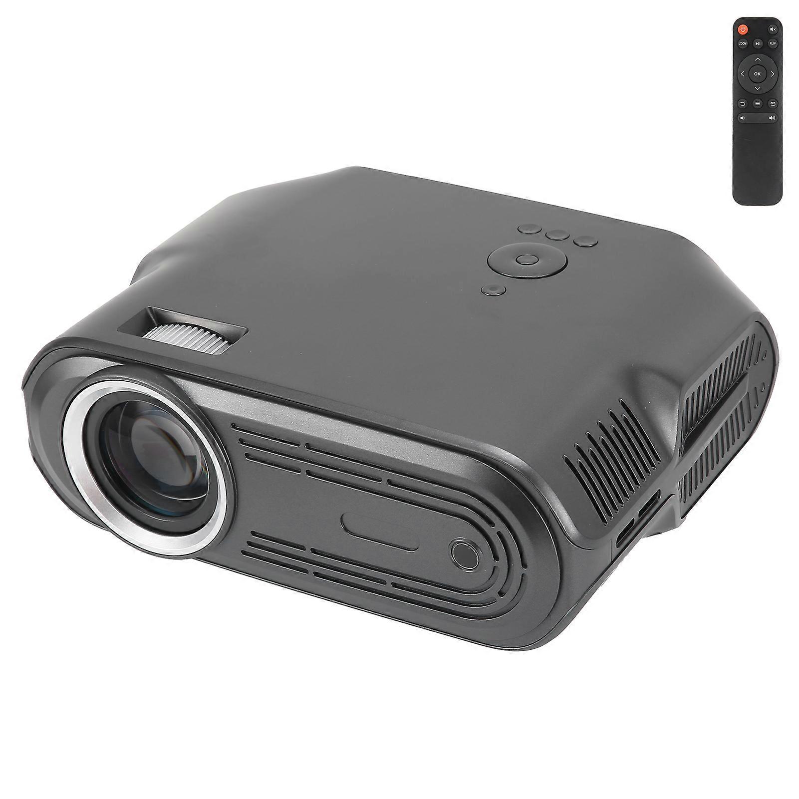 Mini Projector U70 Pearly Grey 1080P HDMI USB TF Playback