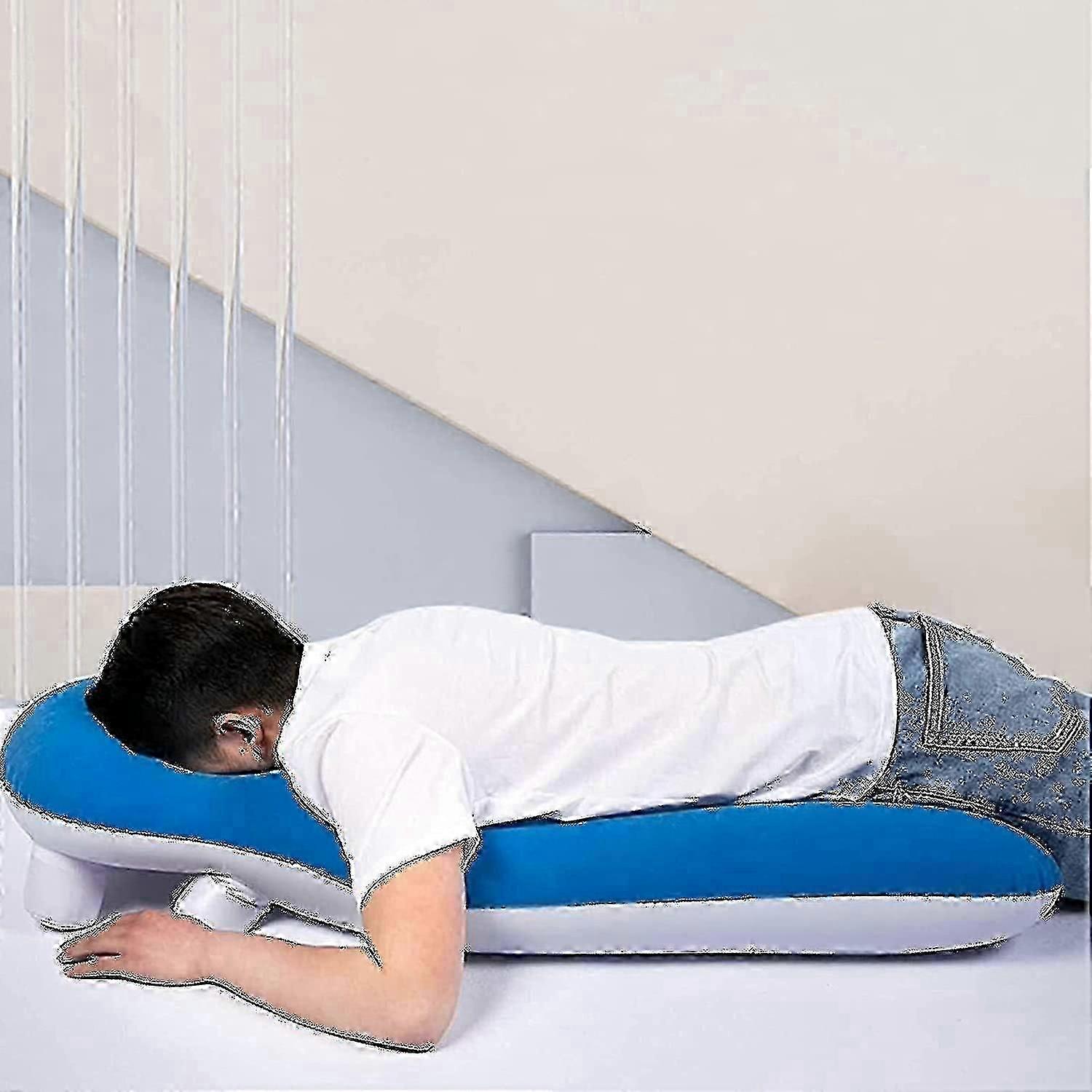 Oreiller de couchage face vers le bas Conception ergonomique pour la récupération des yeux