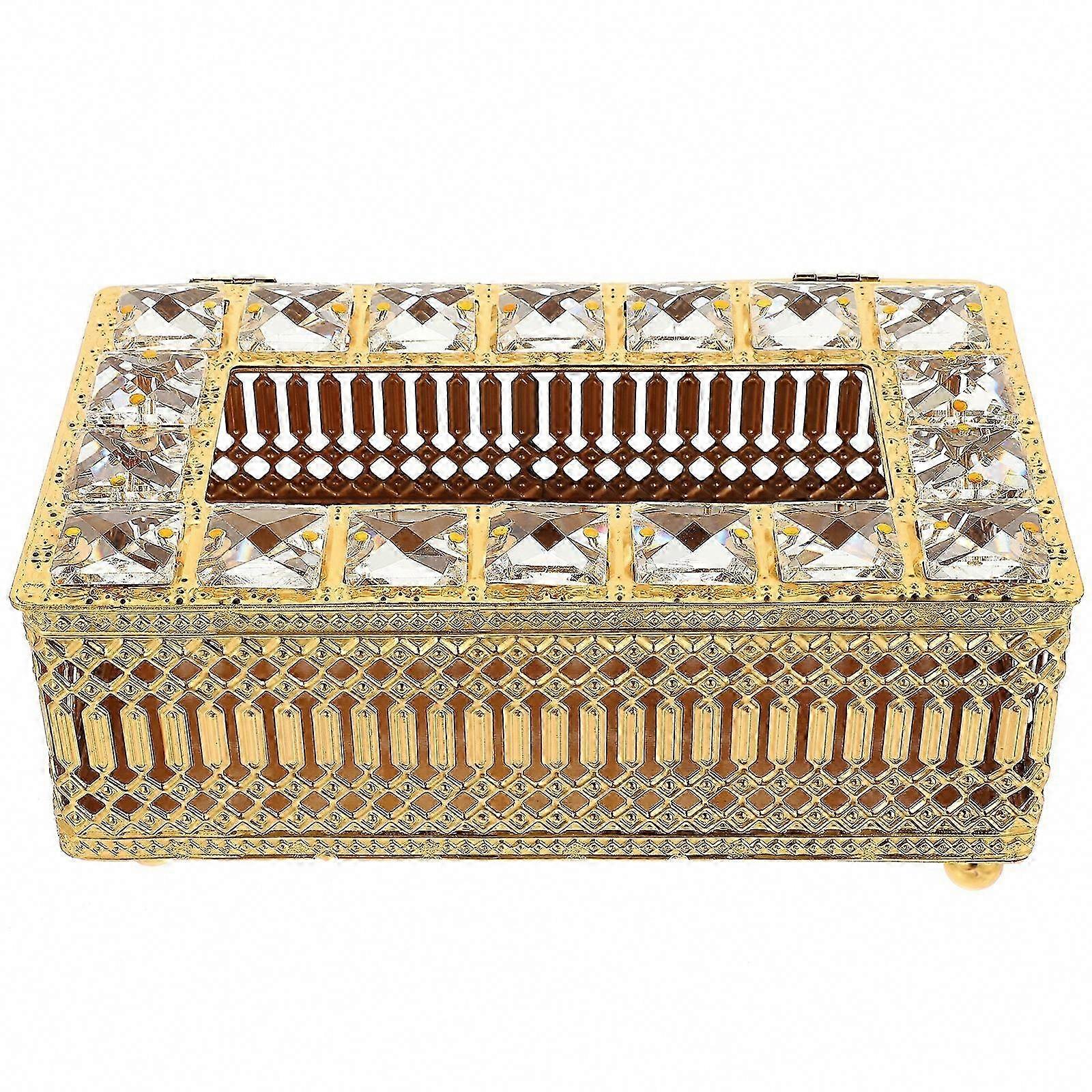 European Style Tissue Box Cover Holder for Napkins and Paper Tissues