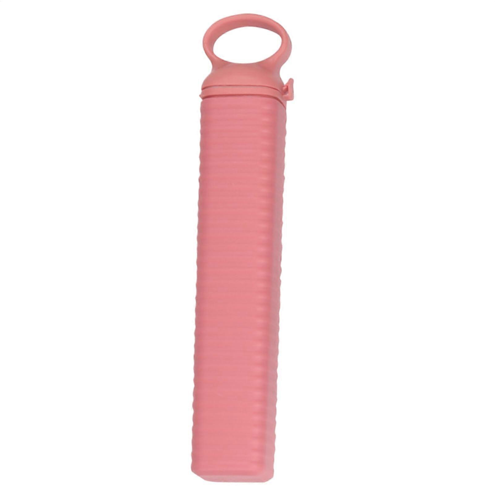 PullOut Ice Blocks Maker Silicone Ice Mold For Freezer Easy Release Large Ice Cubes Pink For Cocktails Kitchen Bar Travel Accessory