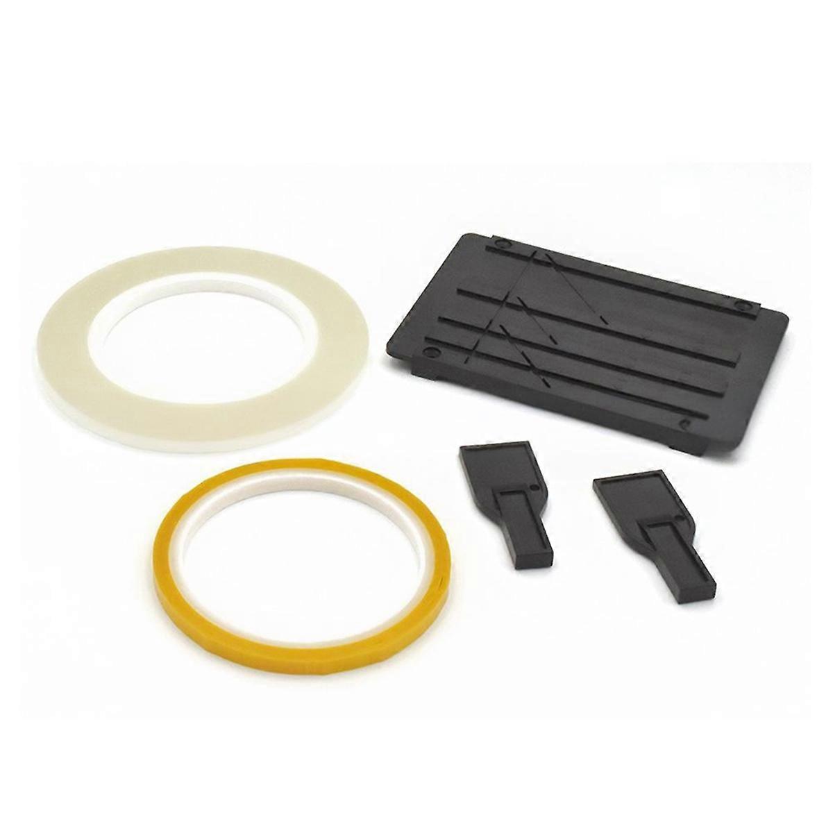 Tape Splicing Set for Opening Cassette Tape Repair with Two Fixers, C