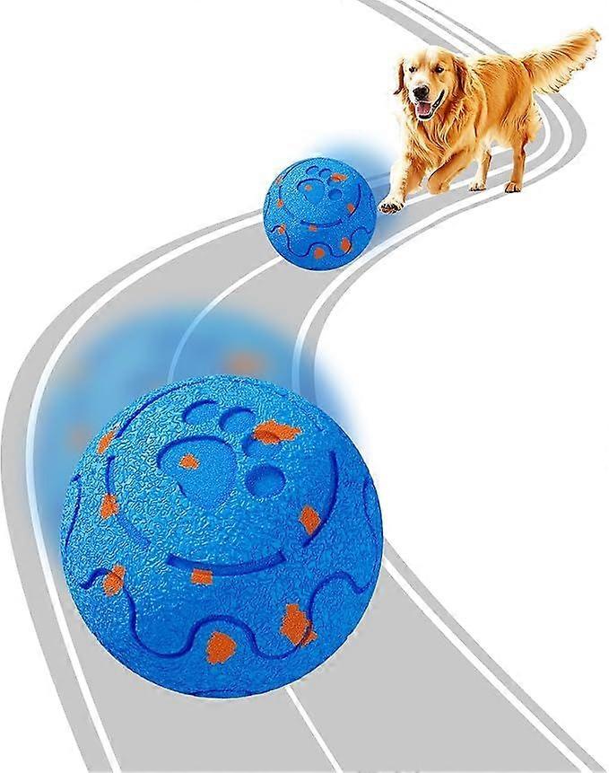 Interactive Dog Ball, Self-Moving Dog Toy with Auto-Rolling & Bouncing, E-TPU Material, IP54 Waterproof, Motion-Activated, for Small/Medium/Large Dogs