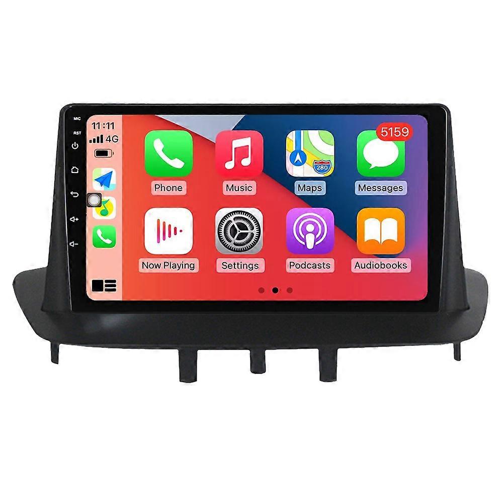 Car Multimedia Player For Renault Megane 3 2008 - 2014 CarPlay Android Auto Stereo Radio GPS Navigation Autoradio Bluetooth 2Din Video Touch