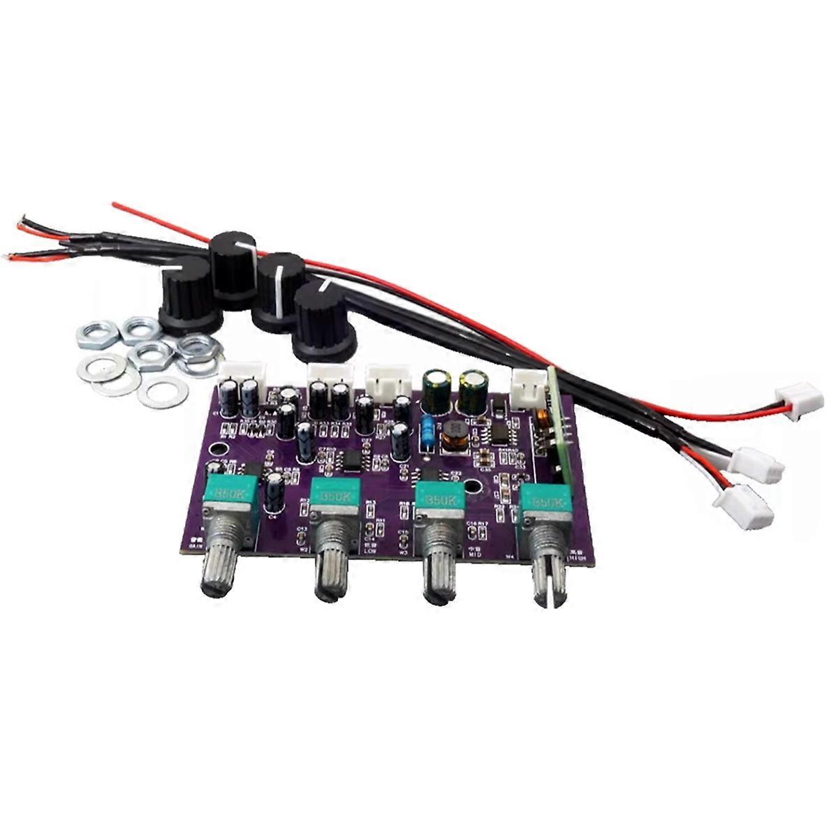 New HIFI Outdoor Speaker NE5532 Preamp Tone Board DC9-29V