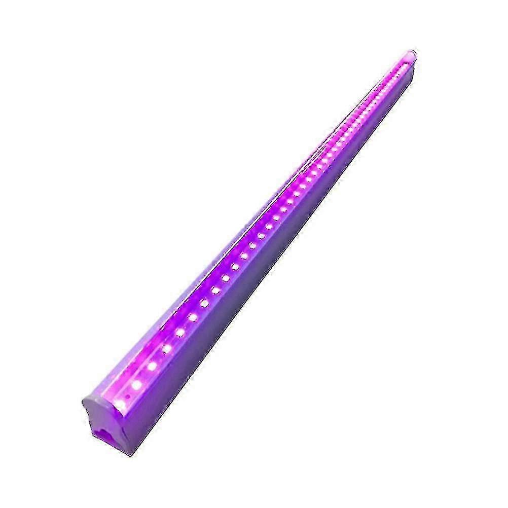T5led Ultraviolet Tube Light 395nm Uv Led Tube Lamp Blacklight Lamp With Eu Plug For Ktv Bar Party (0.3m/6w)
